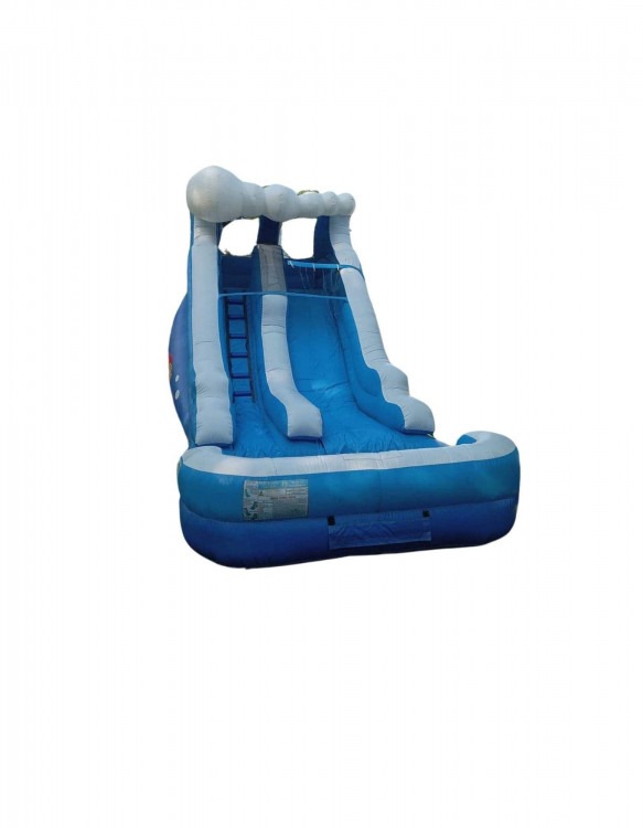 13 ft Blue Water Slide