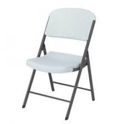 White Folding Chair