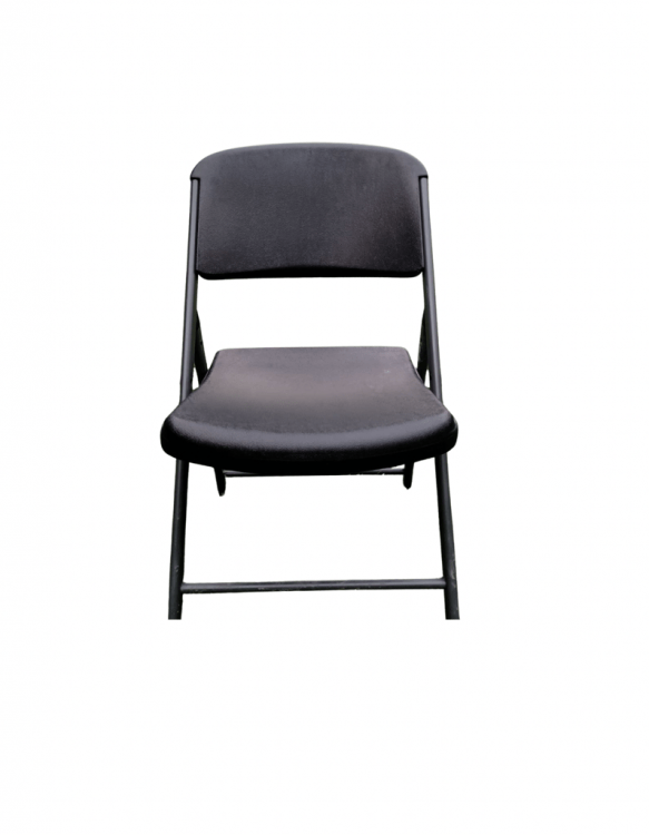 Black Folding Chair